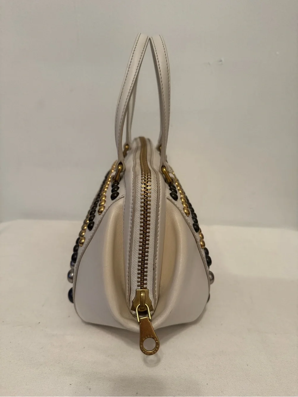 Marc by Marc Jacobs Thunderdome Studded Doctor Bag